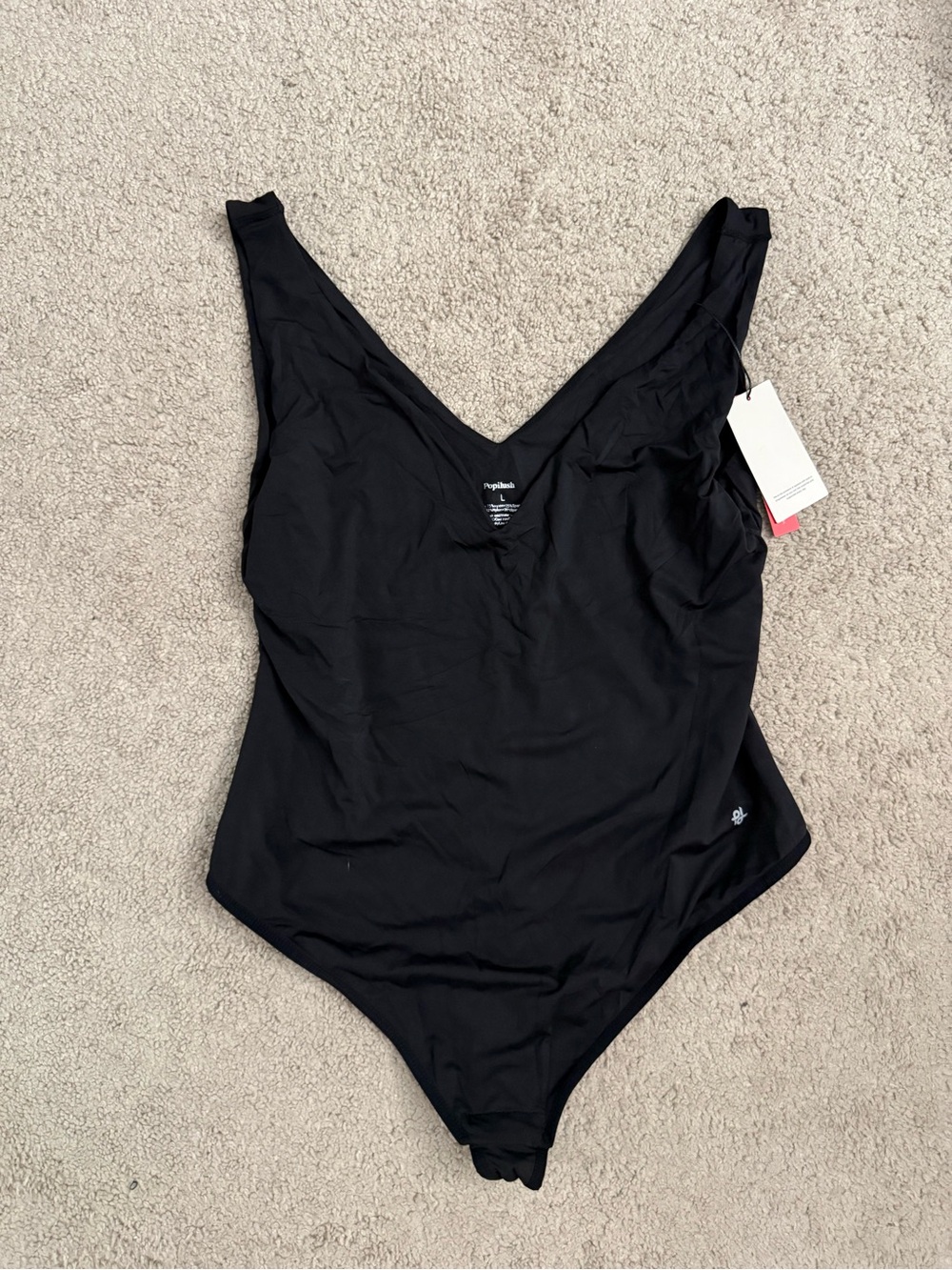 Popilush Black Bodysuit